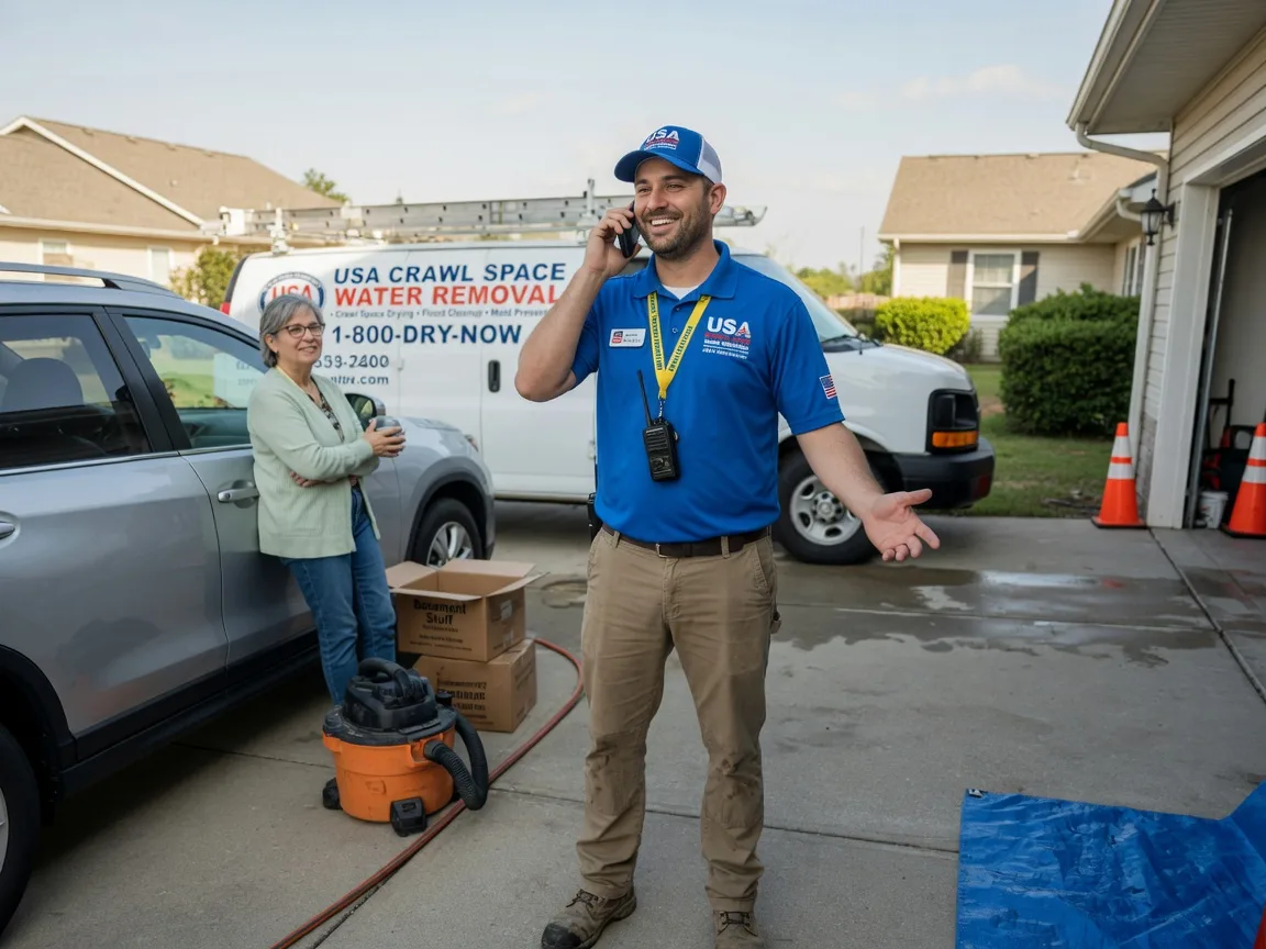 Crawl Space Water Removal Aledo, TX FAQs